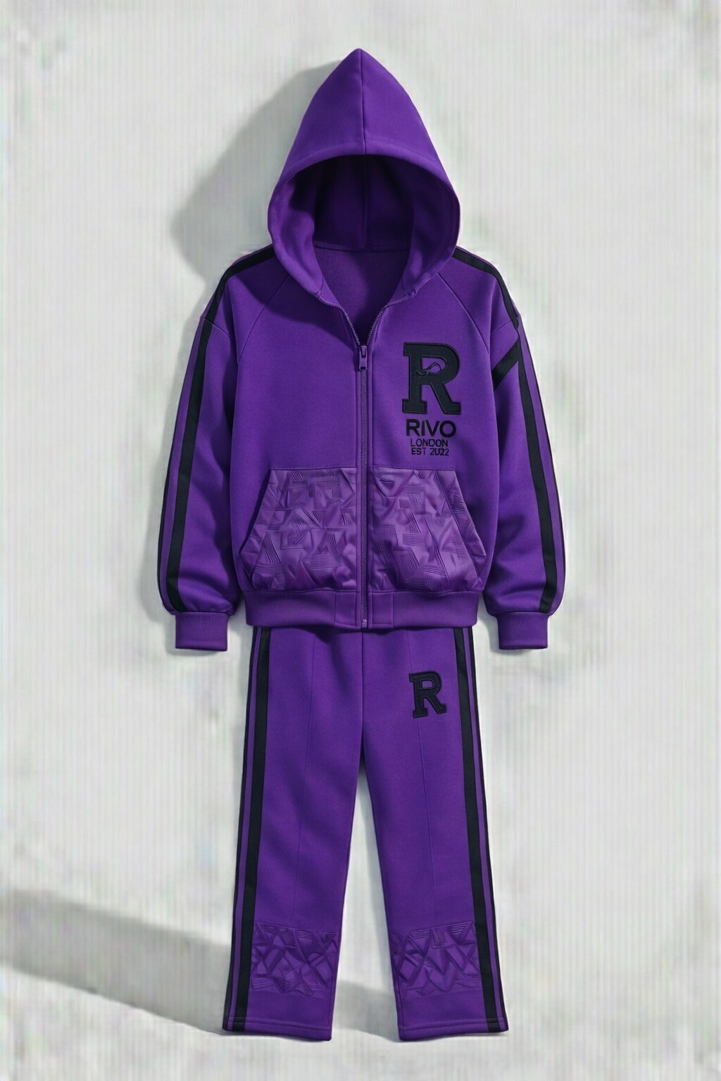 Purple Premium Rivo Tracksuit