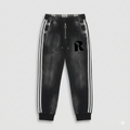 black premium quality joggers